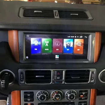 Для Range Rover Sport Android Экран 2002-2011 GPS Навигация Радио DVD-плеер Мультимедийное Головное устройство Встроенный Carplay PX6 Bluetooth Изображение 2
