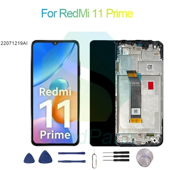 Для RedMi 11 Prime Замена экрана Дисплея 2408*1080 22071219AI Для RedMi 11 Prime ЖК-сенсорный Дигитайзер