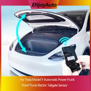 Для Tesla Model Y 2021-2023 Автоматический датчик отключения питания переднего багажника с электроприводом задней двери