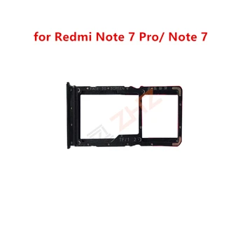 для Xiaomi redmi note 7 pro/note 7 Держатель лотка для карт SIM-карта Слот для карт Micro SD Замена адаптера Запасные части для ремонта