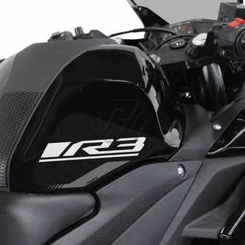 Для Yamaha YZF-R3 R3 2015-2018 Наклейка Аксессуары для мотоциклов Защита бокового бака Наколенники