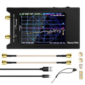 Для Векторного Сетевого Анализатора Nanovna-H4 4-дюймовый Дисплей 10 кГц-1,5 ГГц MF HF VHF UHF Замена Антенного Анализатора Запасные Части