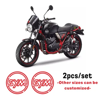 Для Мотоцикла с Логотипом SYM Светоотражающая Эмблема Наклейка для Sanyang Motor Maxsym Tl500 SYM Cruisym 300 FNX150 JoymaxZ 300 FIDDLE