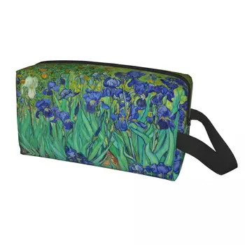 Дорожные сумки, сумка для туалетных принадлежностей в стиле Винсента Ван Гога, Модное искусство, Цветы, Живопись, Косметический Органайзер для макияжа, чехол для набора Dopp