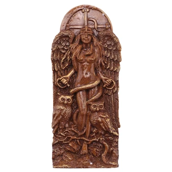 Древняя Статуя Викканской Богини, Алтарная Скульптура, Статуя Греческой Богини Мифология Мать-Земля Гайя Статуэтки для Языческого Дома 