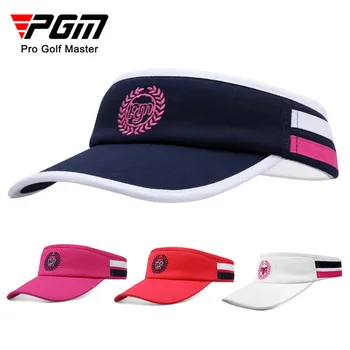 Женская хлопковая шляпа для гольфа PGM с пустым верхом, Легкая Удобная Регулируемая спортивная кепка с защитой от ультрафиолета Изображение 2