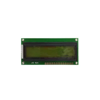 ЖК-модуль желто-зеленого/сине-белого символьного типа JHD162A 1602A подходит для однокристальных микрокомпьютеров, приборов и счетчиков Изображение 2