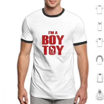 Забавная Футболка I'M A Boy Toy Из хлопка Для Мужчин И Женщин с принтом 