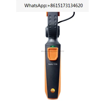 Зажимной Термометр Testo 115i, Управляемый через смартфон 0560 2115 02 Smart Wireless С Радиусом действия Bluetooth до 100 М