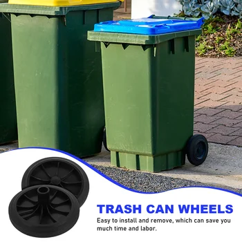 Запасные части для мусорных баков Запасные колеса Расходные материалы Аксессуары для мусора Уличные контейнеры для хранения Изображение 2
