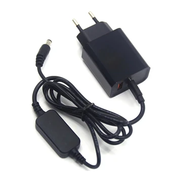 Зарядное устройство PD QC USB Type C Кабель постоянного тока для NP-FW50 PW20 DR-E6 LP-E6 DR-400 BP-511 DR-E18 LP-E17 Фиктивный Аккумулятор