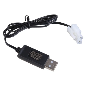 Зарядный кабель Аккумуляторы USB Зарядное устройство Ni-Cd Ni-MH KET-2P Штекерный адаптер 9,6 В 250 мА A70F
