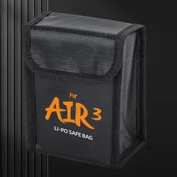 Защитный чехол для хранения аккумулятора Взрывозащищенная сумка для аккумулятора Надежно храните аккумулятор Protect Air 3 с огнестойким