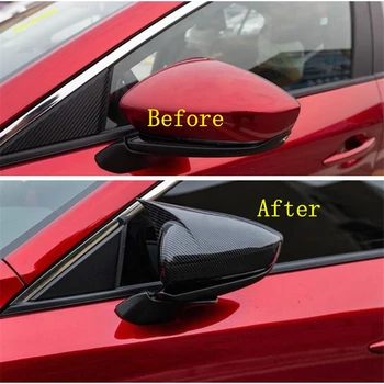Зеркало заднего вида Дождевик Непромокаемое Зеркало заднего вида Накладка для бровей Mazda CX-50 2022 - 2024 Аксессуары для внешней отделки Изображение 2