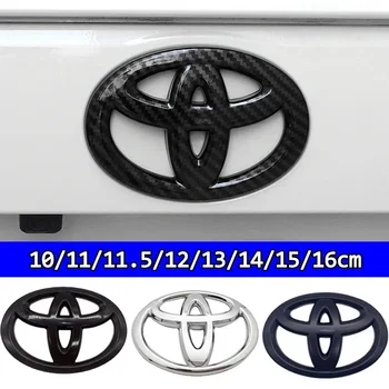 Значок на передней панели автомобиля, сменная эмблема багажника для аксессуаров Rav4 Camry Corolla Prius Auris Land Cruiser Hilux Supra Yaris
