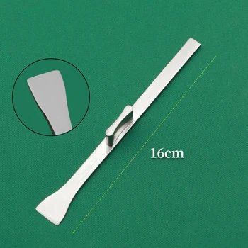 Зубило для носовой кости нож для носовой кости Ортопедические носовые пластиковые инструменты лопата прямой костяной нож толщиной 2 ММ 468 с круглой ручкой b Изображение 2