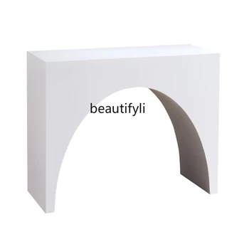 Камин во французском стиле в стиле ретро, столы для домашней консоли, Скандинавская арка, простая витрина B & B