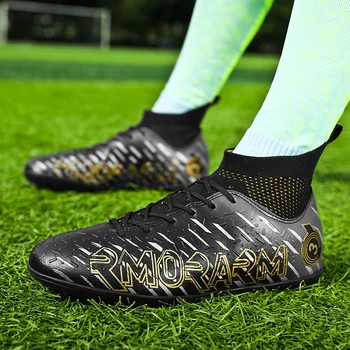 Качественная футбольная обувь Бутсы C.Ronaldo Прочные футбольные бутсы Легкие удобные кроссовки для мини-футбола Оптом Chuteira Society Изображение 2