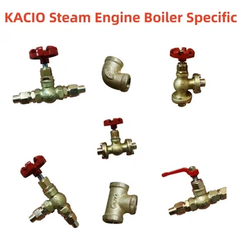 Клапаны моделей KACIO, Микропроходные клапаны, Угловой клапан, МИНИ-клапаны ручного регулирования расхода для паровых двигателей, моделей котлов