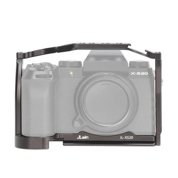 Клетка Камеры X-S20 для Камеры Fuji X-S20 Из Алюминиевого Сплава, Чехол Для Камеры Rabbit, Расширительная Рамка, Стабилизатор Вертикальной Камеры, Аксессуары Изображение 2