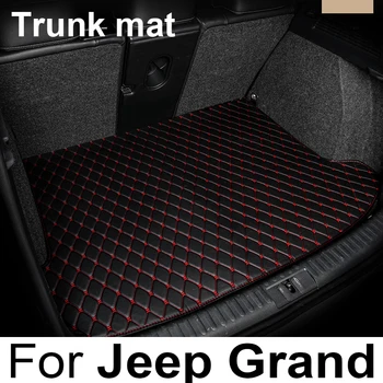 Коврик в багажник автомобиля для Jeep Grand Cherokee 2011 2012 2013 2014 2015 2016 2017 ковер для грузового лайнера аксессуары для интерьера чехол