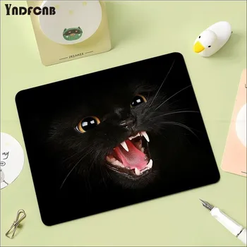 Коврик для мыши Black cats, нескользящий игровой коврик для мыши с замком из мультфильма аниме, клавиатура, коврики для мыши Smooth Company для ПК, компьютерный стол Изображение 2