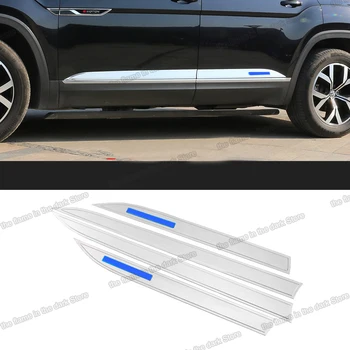 Комплект Для Отключения Кромки Двери Автомобиля из Нержавеющей Стали для Volkswagen Atlas Teramont Vw 2017 2018 2019 2020 2021 2022 Аксессуары Авто