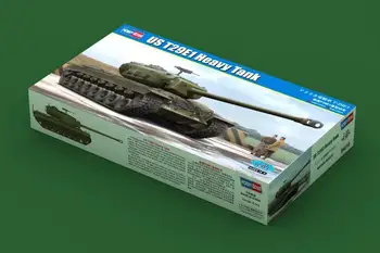 Комплект модели тяжелого танка Hobbyboss 84510 1/35 US T29E1 Изображение 2