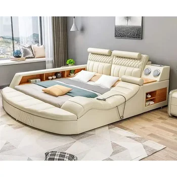 Комплект постельного белья современный для девочек, мебель для спальни, дешевый диван для сна, мягкий замок для сна, многофункциональный диван-кровать Изображение 2