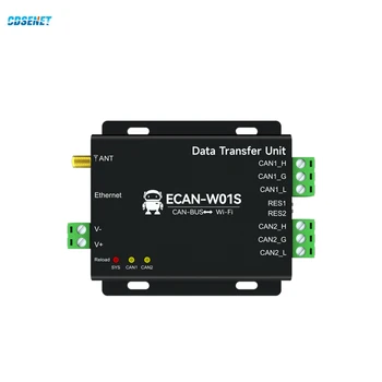 Конвертер CAN2.0 в WIFI Последовательный сервер CDSENET ECAN-W01S AP STA TCP Шлюз Heatbeat Watchdog Прозрачная Передача в облаке