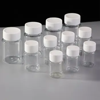 Контейнер для ПЭТ-таблеток, контейнер для химикатов, Пластиковые флаконы с реагентами, флакон-распылитель, Герметичные бутылки, бутылки многоразового использования