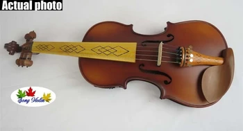 Коричневый цвет 5 струн 4/4 электрическая скрипка Акустическая скрипка