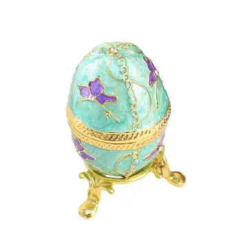 Коробка для яиц, Декоративная Коллекционная Шкатулка на память, Эмалированная шкатулка для драгоценностей
