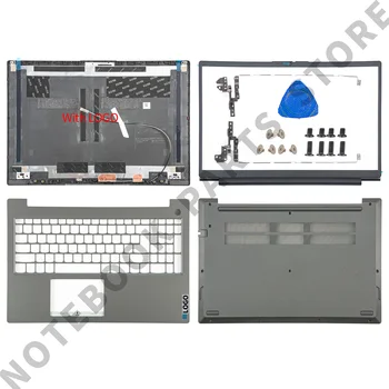 Корпус ноутбука Lenovo Ideapad V15 G3 ABA V15-G3 IAP ЖК-Задняя Крышка Безель Подставка Для рук Нижние Петли Заменить Серым 15,6 Дюйма