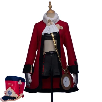 Костюм для косплея с помпонами Honkai: Униформа Star Rail, шляпа, перчатки, Сексуальный, прекрасный для женщин, девочек, наряд для ролевых игр на Хэллоуин