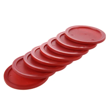 Красный набор для аэрохоккея (40 шт. шайб для аэрохоккея диаметром 63 мм) Изображение 2