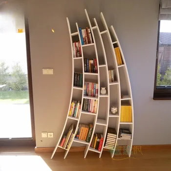 Креативный книжный шкаф книжный шкаф роскошные декоративные шкафы высококачественный персонализированный книжный шкаф