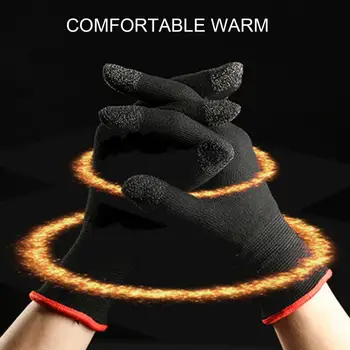 Легкие игровые перчатки Улучшат игровой опыт с помощью 2шт дышащих легких перчаток с сенсорным экраном, устойчивых к поту, для мобильных устройств