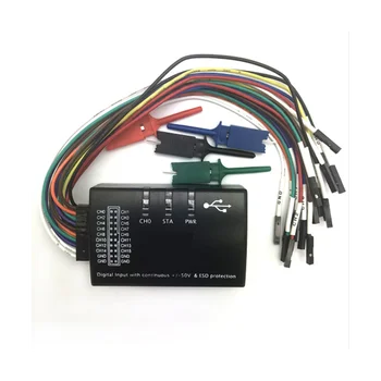 Логический анализатор USB Logic 100 МГц 16Ch для ARM FPGA H2-002