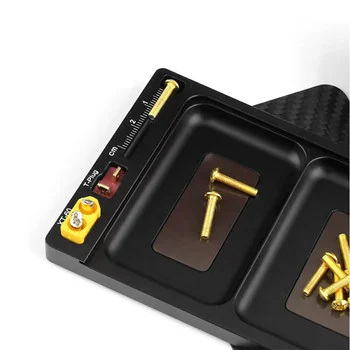Магнитная коробка для винтов T-образный штекер XT60 вилка сварочная станция модель коробка для хранения автомобильных запчастей аксессуары