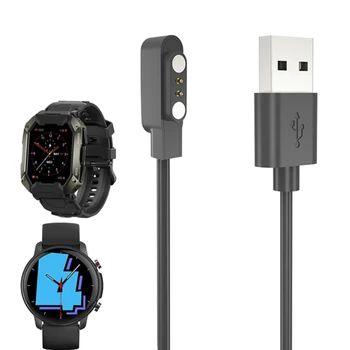 Магнитный Портативный Зарядный Кабель Smartwatch USB-Провод для kospet magic4 3 TANKM1 ROCK Black Изображение 2