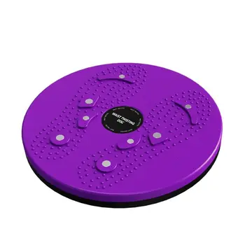 Магнитный Поясной Скручивающий диск 25 см (9,84 дюйма) Гранулированный Скручивающий Поясной диск Синий / красный / фиолетовый / черный, 4 цвета, Машина Для Скручивания талии Изображение 2