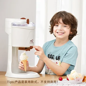 Машина для приготовления Мягкого Мороженого Blender Small Benny Rabbit Home Mini Полностью Автоматический Рожок Для приготовления Домашнего Мороженого Mashine Roll 220v