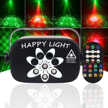 Мини-DJ Par Light 3 Мини-1 Эффекты Дистанционного украшения дома, праздничной вечеринки, Лазерного проектора