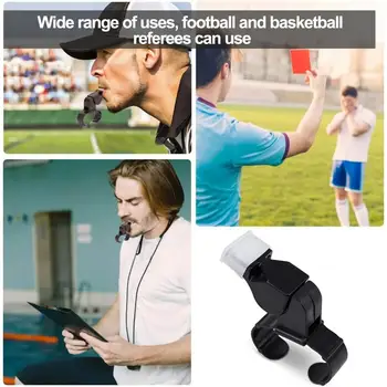 Мини-свисток Сверхлегкий судейский свисток с рукояткой для громких, четких спортивных звонков, идеально подходящий для баскетбола, футбола и многого другого