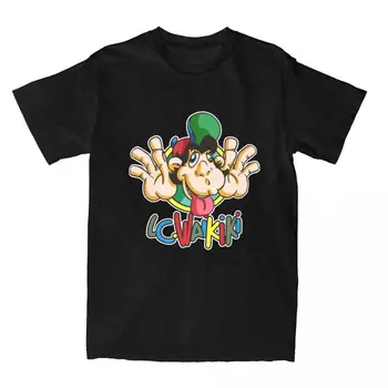 Мужская Женская футболка Летняя LC Waikiki Singe Monkey, забавная хлопковая футболка с коротким рукавом и круглым вырезом, футболка большого размера