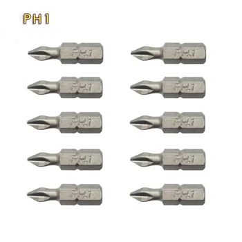 Набор бит для отвертки PH С Шестигранным Хвостовиком PH1/PZ1/PH2/PZ2/PH3/PZ3 Набор Сверл Для Отвертки Электрическая Отвертка Совершенно Новая