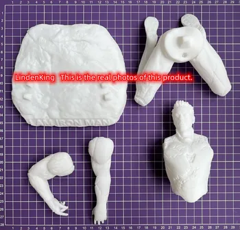 Набор для 3D-печати LindenKing Garage Kit Модель GK Железная фигурка неокрашенная белая-Коллекции пленок для художников A292 Изображение 2