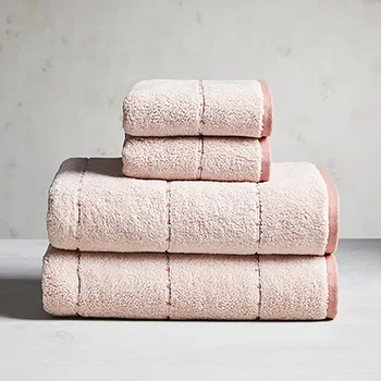 Набор полотенец Better Homes & Gardens Caldwell Stripe из 4 предметов, вишнево-розовый