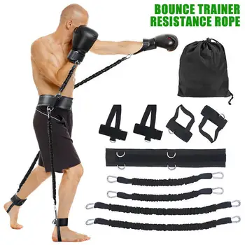 Набор резинок для тренировки бокса Фитнес-резинки для тренировки мышц талии и ног для упражнений на руки Тренировка по боксу Муай